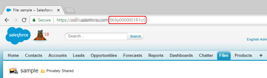Example of "Files"