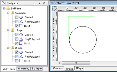 The changes are also reflected on the circle in the "1Page".